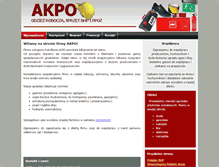 Tablet Screenshot of akpobhp.com